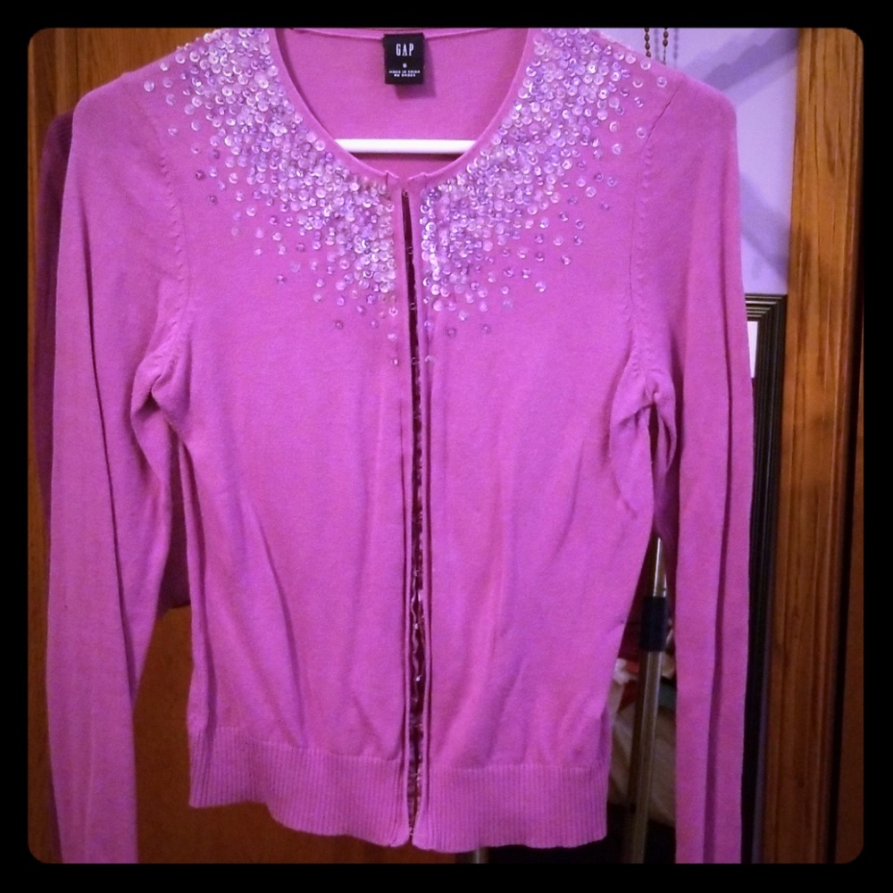 Purple Cardigan